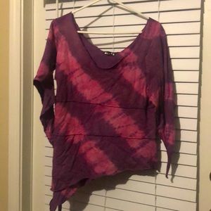 Off center funky and hippie shirt